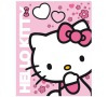 Dětská oboustranná auto deka Hello Kitty 120x150 cm KAUFMANN