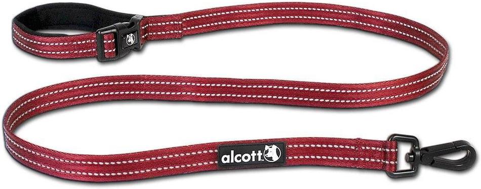 Alcott Reflexní vodítko Weekender pro psy červené