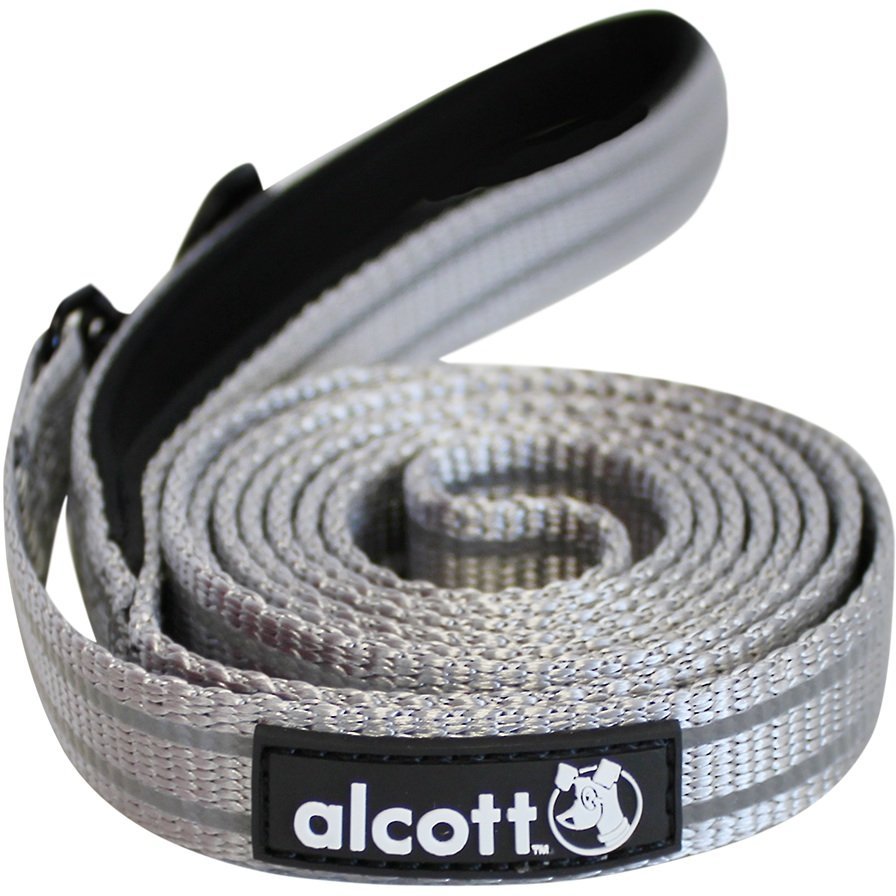 Alcott Reflexní vodítko pro psy šedé velikost L