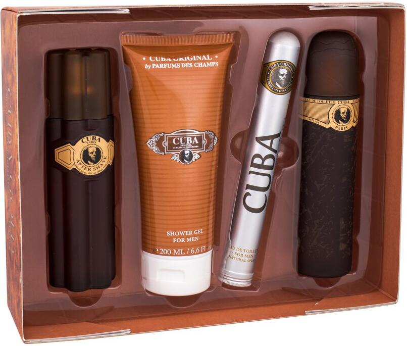 Toaletní voda Cuba Gold, 100 ml, set