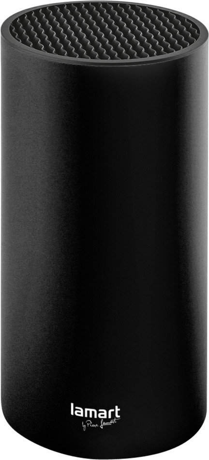 Blok na nože Lamart LT2081, 22,5cm, černý