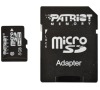 PATRIOT 8GB  microSDHC Class10 (s adaptérem)