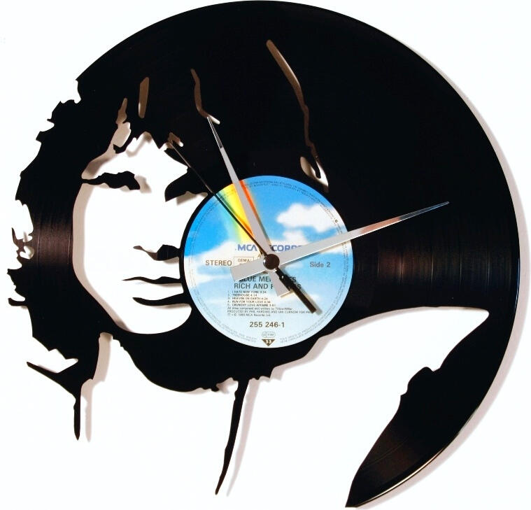 Designové nástěnné hodiny Discoclock 104 Jim Morison 30cm