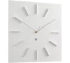 Designové nástěnné hodiny Future Time FT1010WH Square white 40cm