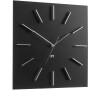 Designové nástěnné hodiny Future Time FT1010BK Square black 40cm