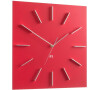 Designové nástěnné hodiny Future Time FT1010RD Square red 40cm