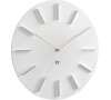 Designové nástěnné hodiny Future Time FT2010WH Round white 40cm