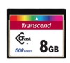 TRANSCEND Industrial Compact Flash Card CFX500 8GB, CFast 1.1, SATA2, SLC