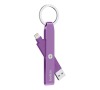 BELKIN Keychain USB - Lightning, fialový