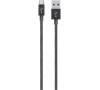 MIXIT UP Metallic MicroUSB - USB, Černý (F2CU021BT04-BLK)