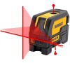 Laserový kříž s olovnicí DeWalt