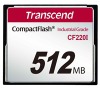 TRANSCEND Industrial Compact Flash Card CF220I 512MB, SLC (UDMA5) (TS512MCF220I)