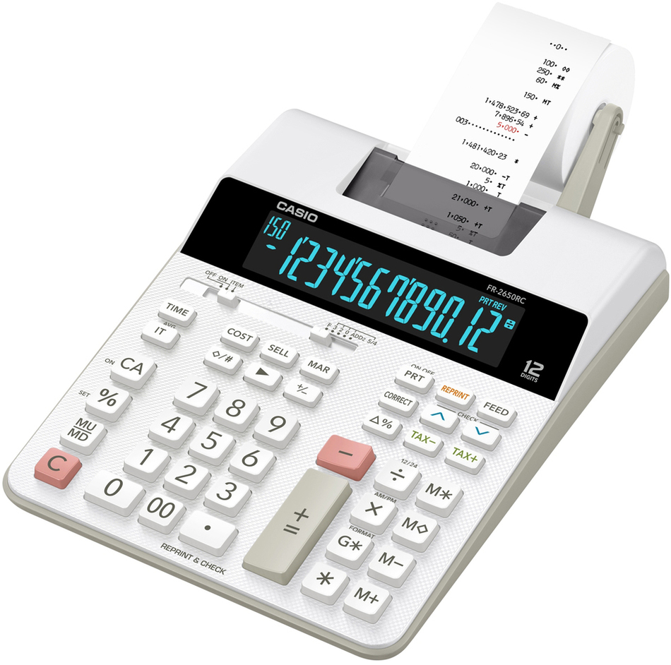 Kalkulačka s tiskem Casio FR 2650 RC