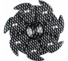 Fidget Spinner Bayo šedý
