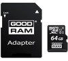 GOODRAM Micro SDXC card 64GB, Class 10, UHS-I + SD adapter (M1AA-0640R11)