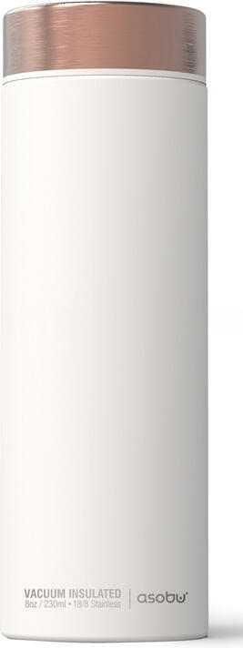 Termoska ASOBU Le Baton 0,5 l, měděná/bílá