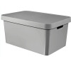 úložný box INFINITY 45l s víkem šedý CURVER