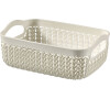 KNIT organizér A5 / krémový Curver