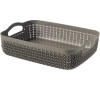 KNIT organizér A5 / hnědý Curver