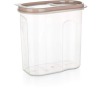 Dóza plastová RIVA 1,75 l, hnědá