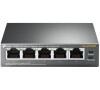 TP-Link switch TL-SF1005P (5x100Mb/s, 4xPoE+, 67W, fanless)