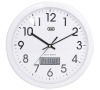 Trevi OM 3309/WH Nástěnné hodiny 30cm+display