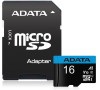 ADATA Premier 16GB microSDHC / UHS-I CLASS10 / + adaptér (AUSDH16GUICL10A1-RA1)