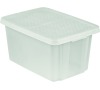 CURVER Essentials Úložný box s víkem Průsvitná 45l