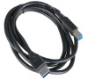 AKASA kabel USB Typ-A(M) na USB Typ-B(M) / AK-CBUB01-15BK / černý / 1,5m