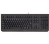 CHERRY klávesnice KC 1000/ drátová/ USB/ černá/ CZ+SK layout (JK-0800CS-2)