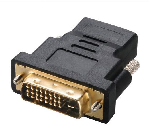 AKASA redukce DVI-D(M) na HDMI(F) / AK-CBHD03-BKV2 / černá