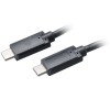 AKASA kabel USB 3.1 Typ-C na USB 3.1 Typ-C / AK-CBUB26-10BK / 100cm / černý