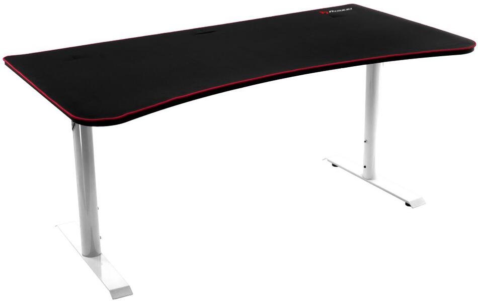 AROZZI herní stůl ARENA Gaming Desk/ černobílý (ARENA-WHITE)