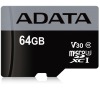ADATA Premier Pro 64GB microSDXC / UHS-I I3 V30S CLASS10 / bez adaptéru