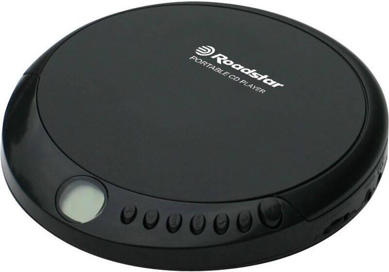 Přenosný MP3 přehrávač Roadstar PCD 435CD, černý