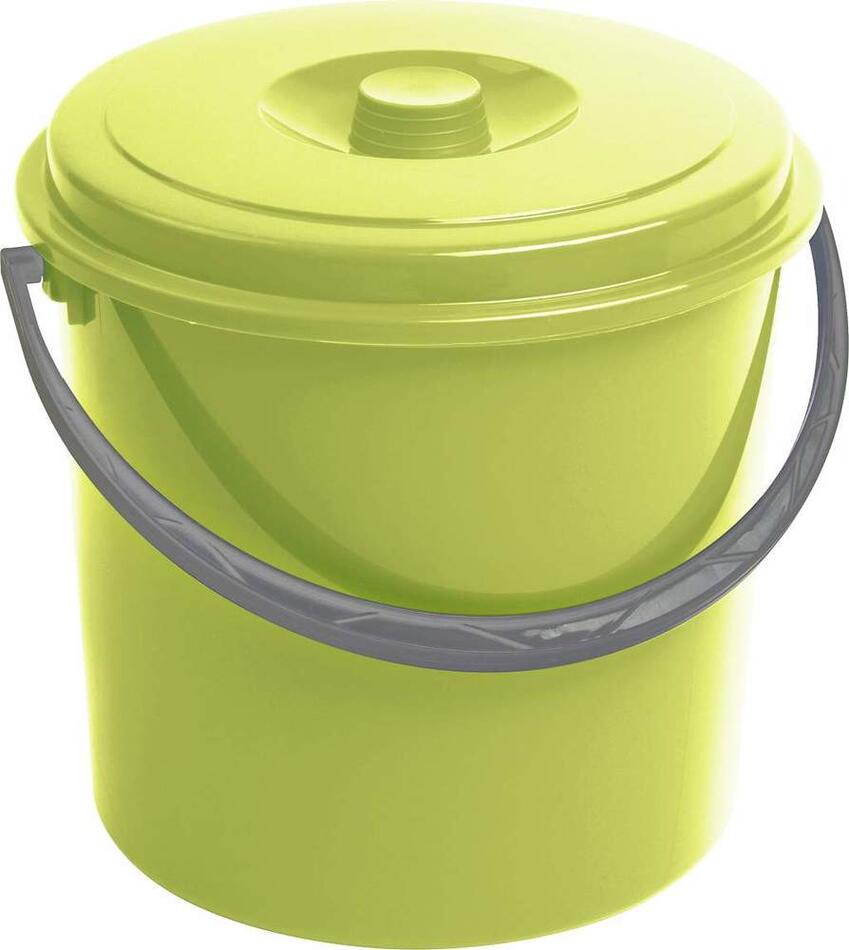CURVER Kbelík s víkem CURVER 10L - zelený