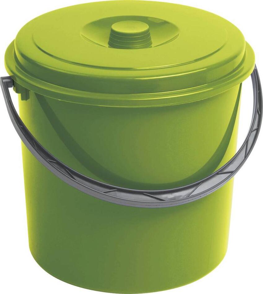 CURVER Kbelík s víkem CURVER 16L - zelený