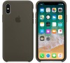 Apple iPhone X Silicone Case - Dark Olive (MR522ZM/A)