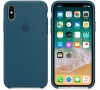 Apple iPhone X Silicone Case - Cosmos Blue