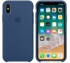 Apple iPhone X Silicone Case - Blue Cobalt