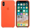 Apple iPhone X Silicone Case - Spicy Orange