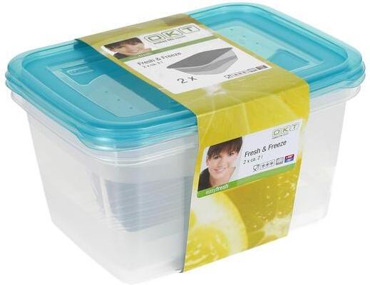 Dóza na potraviny Keeeper FRESH & FREEZE 2KS 2L