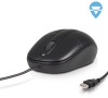 4World Myš optická Classic USB 1200dpi Black (06627)