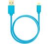 AXAGON HQ Kabel Micro USB, 2A, modrý, 1 m (BUMM-AM10QL)