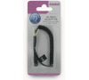 4World Adaptér audio prodlužovací 3.5mm Black (06869)