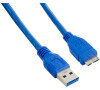 4World Kabel USB 3.0 AM-Micro BM 0.5m Blue (08960)
