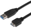 PremiumCord Kabel Micro USB 3.0 5Gbps USB A - Micro USB B, MM, 2m (ku3ma2bk)