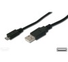PremiumCord Kabel micro USB, A-B 0,5m (ku2m05f)
