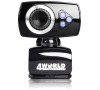 4World Webkamera 2M LED USB Black/Silver (10133)
