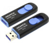 USB flash disk ADATA 64GB UV128, USB 3.1 Dash Drive (R:90/W:40 MB/s), černá/modrá (AUV128-64G-RBE)